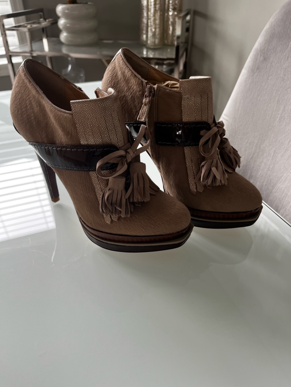 NIB Cole Haan Kiltie Booties